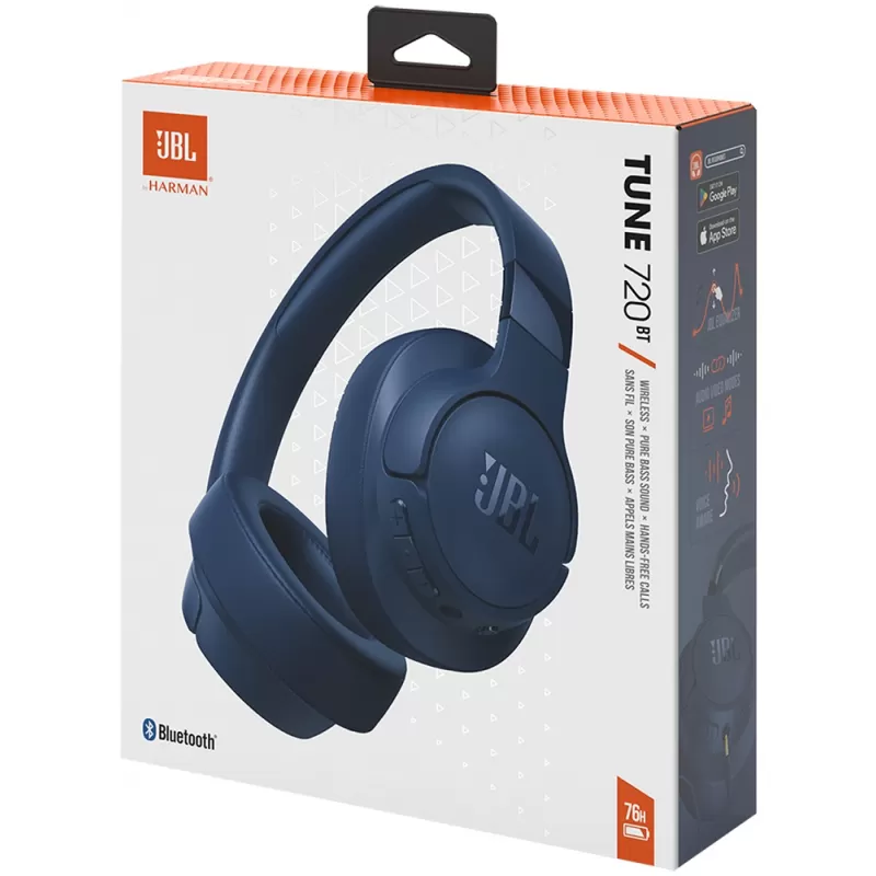 Auricular JBL Tune 720BT Bluetooth - Blue