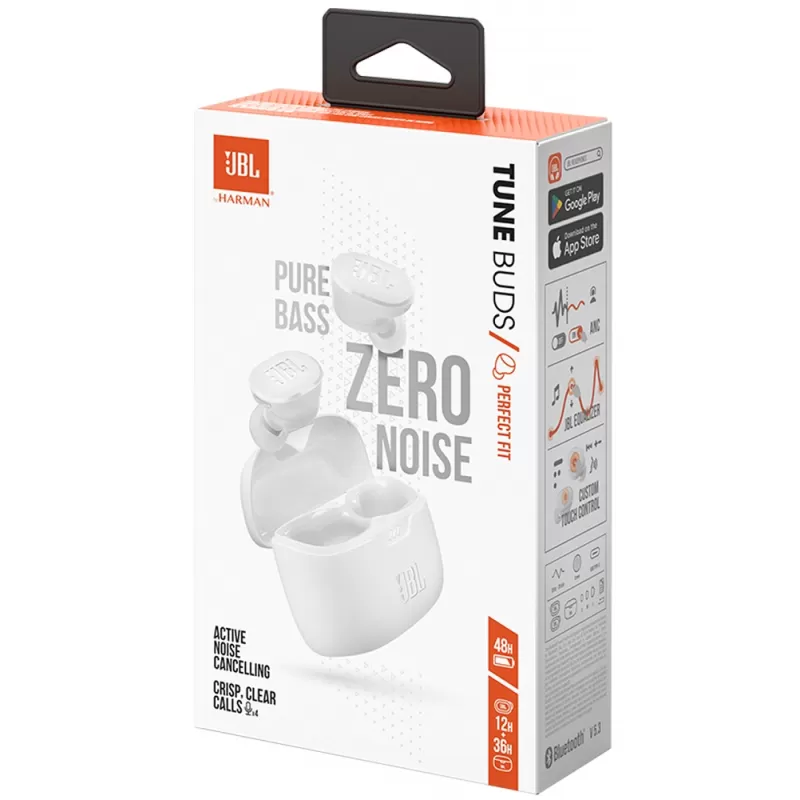 Auricular JBL Tune Buds  Bluetooth - White