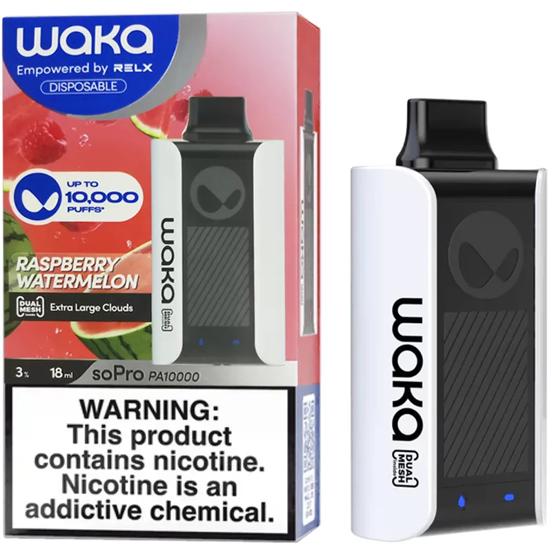 Vaper Descartable WAKA soPro PA10000 3% Nicotina 1...