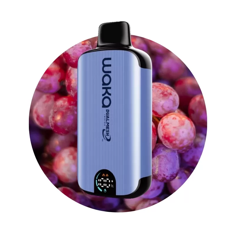 Vaper Descartable WAKA SoPro 3% Nicotina 8000 Puffs - Tangy Grape