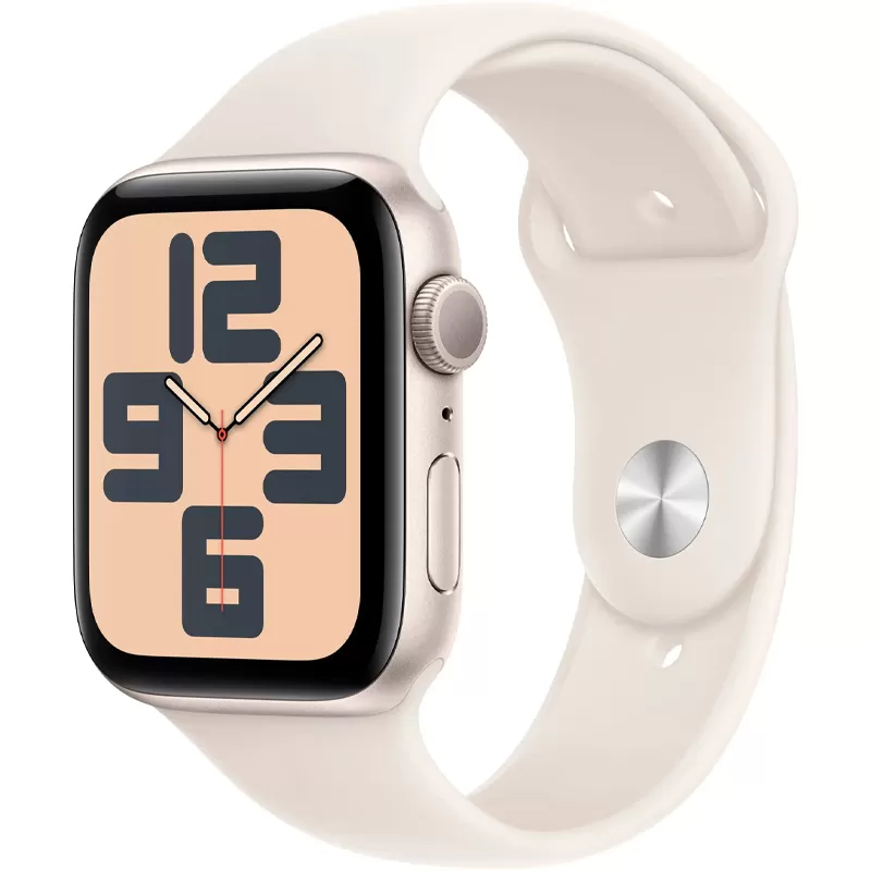 Apple Watch SE 2nd Generation MXEV3LL/A 44mm GPS (2024) - Starlight Aluminium/Sport Band