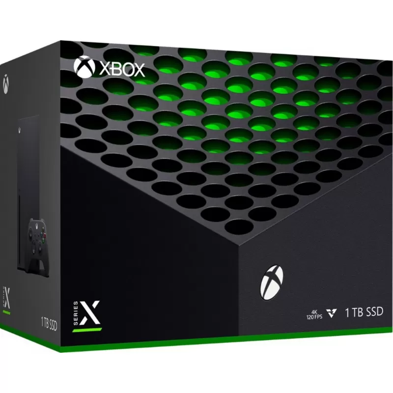 Consola Microsoft Xbox Series X 1882 4K 1TB SSD - Black (Japonés)